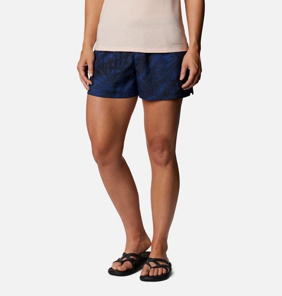 Columbia Sandy River II Shorts Blue For Women's NZ26078 New Zealand